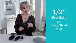 Calista Perfecter Pro Grip Heated Round Brush with Bag on QVC