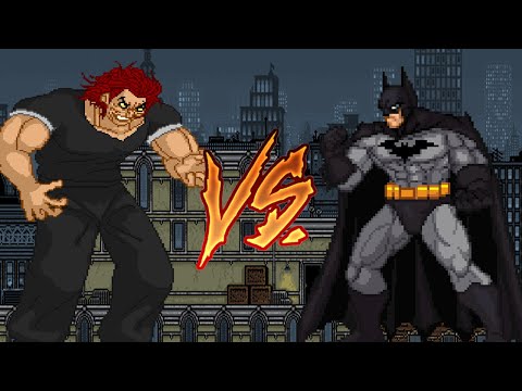 Batman vs Yujiro (Unfinished Sprite Animation.)