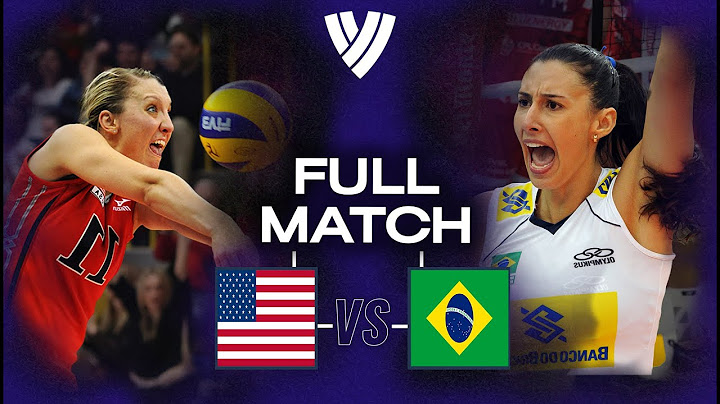 Larson spiking USA to historic Win! 🤯 | USA vs. Brazil - 2014 Volleyball World Champs | Semi-Final