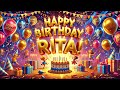 Happy Birthday Rita Rita Your Birthday Deserves A Song This Special 