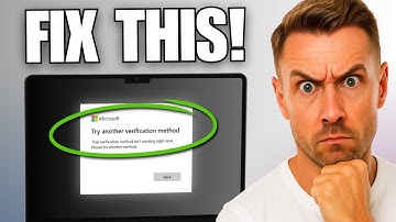 NEW! How To Fix That verification method isn