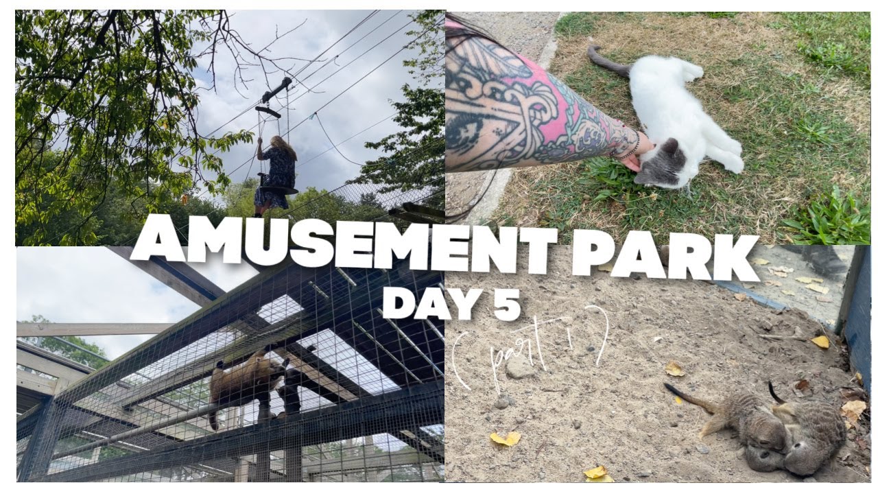 The oldest Manual Amusement Park Brændesgårdshaven | Bornholm vlog Day 5