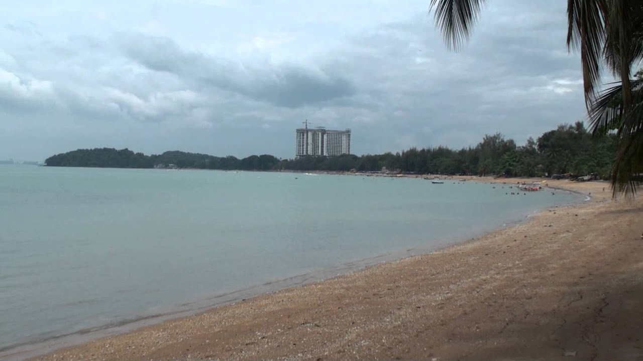 Port Dickson Beach in Malaysia - YouTube