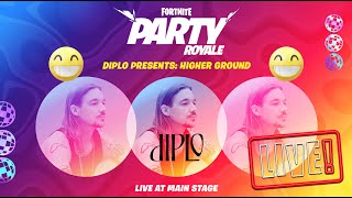 Diplo Presents Higher Ground | Fortnite Party Royale | *NO COMMENTARY*