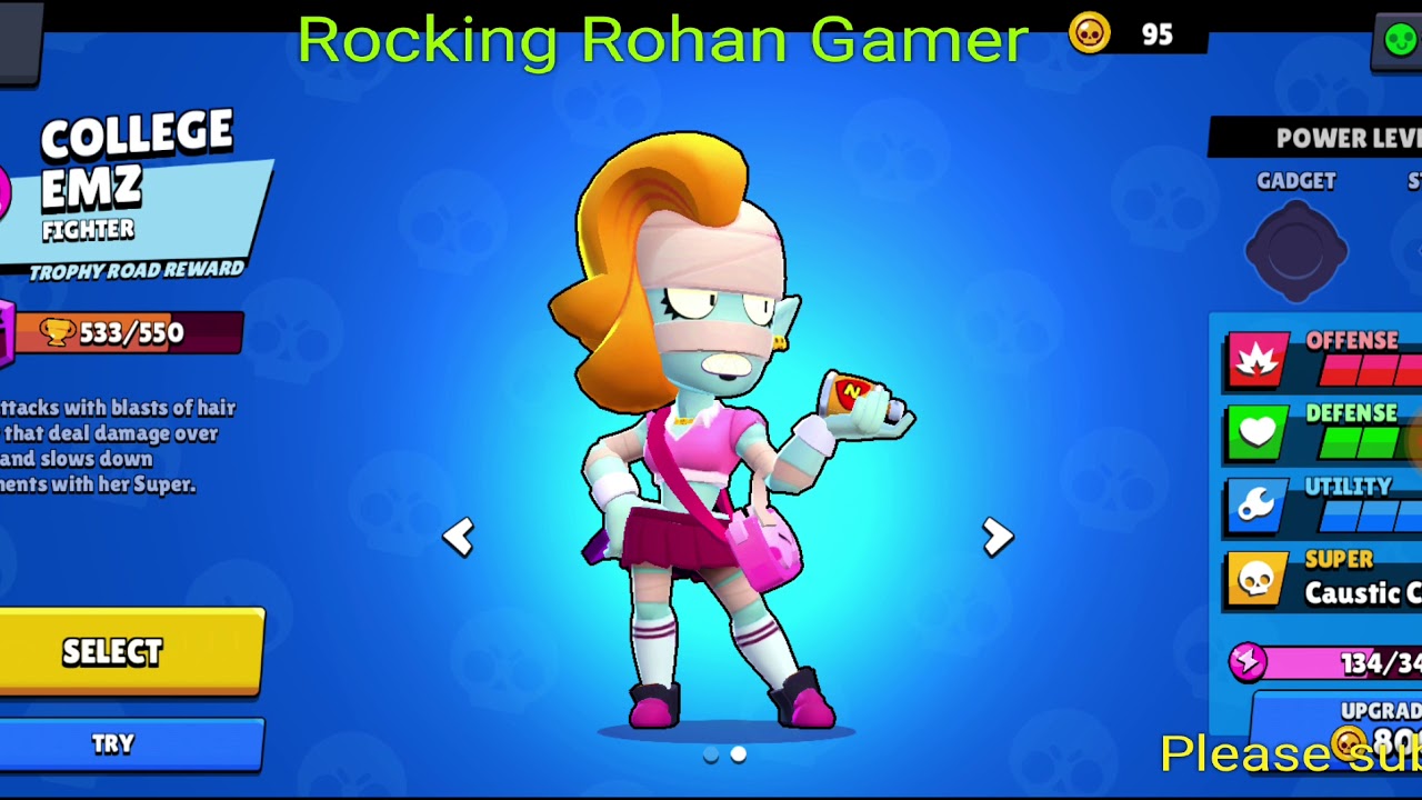 EMZ voicelines in brawl stars