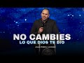 No cambies lo que dios te dio  juan pablo lerman casadediosparalasnaciones kansas 