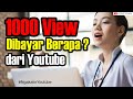Gaji youtuber 1000 view