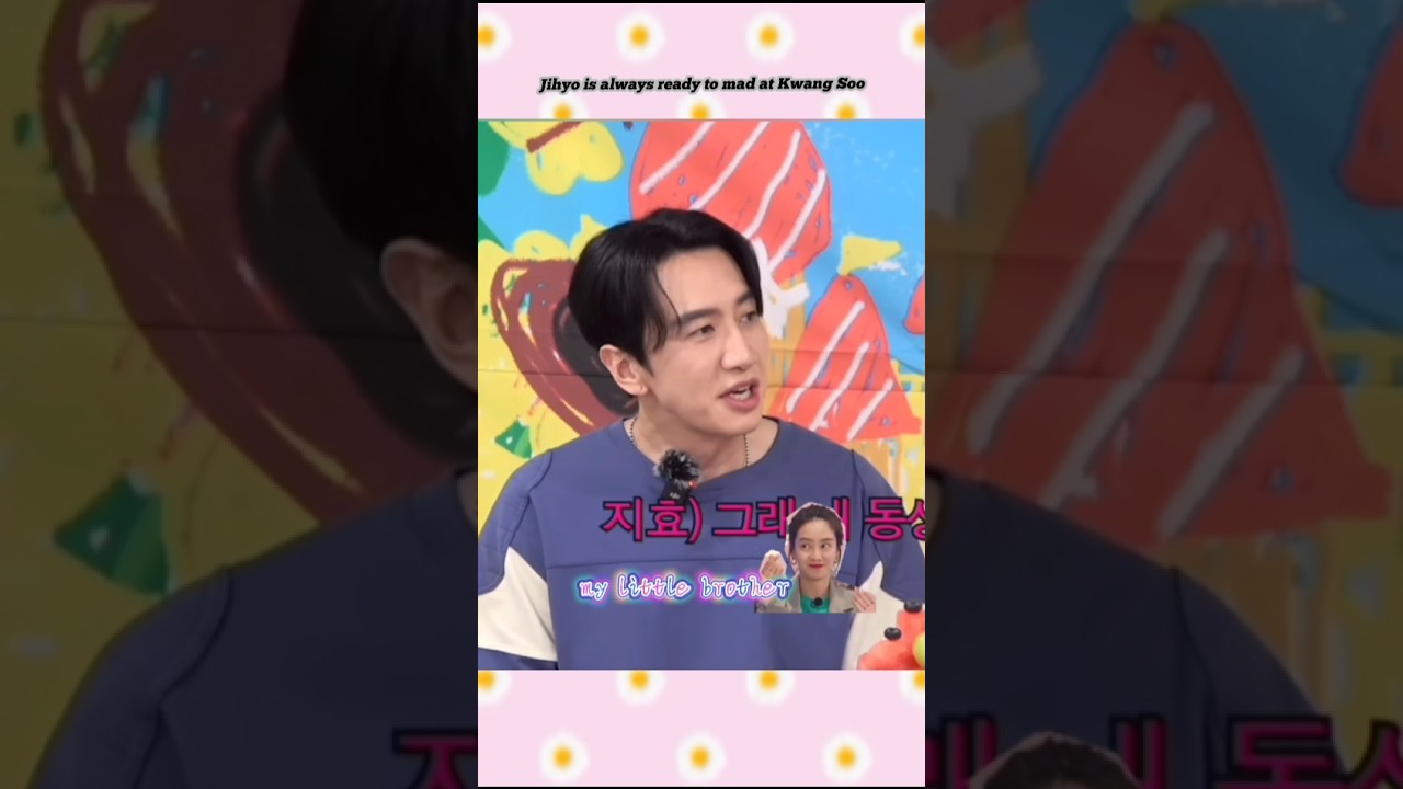 Jihyo is always ready to mad at Kwang Soo 😂 