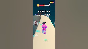 BLOB RUNNER 3D GAMES #3dgames #gameplay  ALL LEVEL GAMEPLAY WALKTHROUGH (ANDROID IOS)