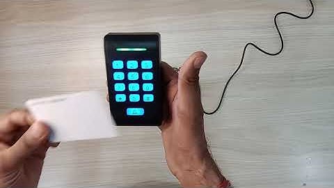 How to Add Card in Realtime K2 | Stand Alone Access Control