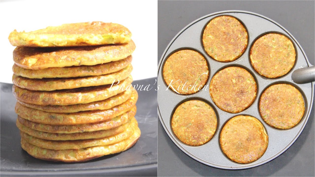 Quick Jowar Besan Pudas or Chillas - Milo flour Savory Pancakes Video Recipe | Bhavna
