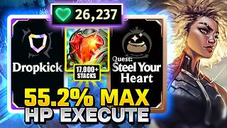 55.2% EXECUTE Dropkick + 26000 HP Rell | ARAM Mayhem Gameplay