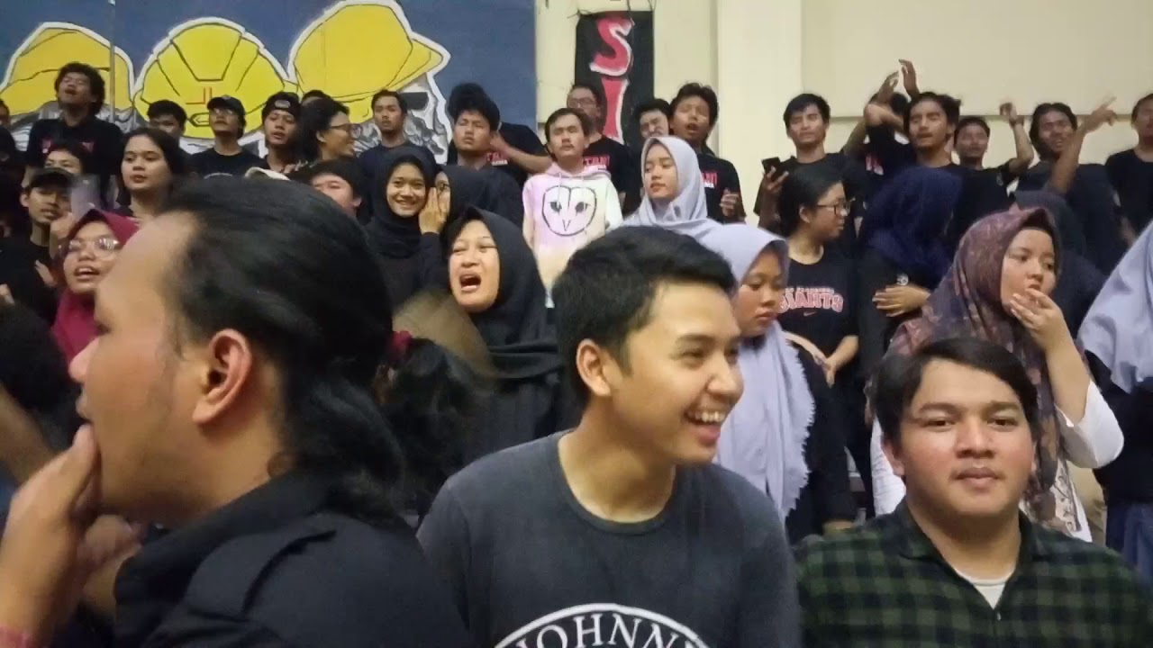 Keseruan bersama teknik SIPIl Gunadarma, di acara sipil