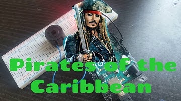 Pirates of the caribbean theme song with Arduino Uno | Code in Description