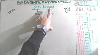 Fundamental computer science 13 | Octal to Hexadecimal number conversion | GATE computer science