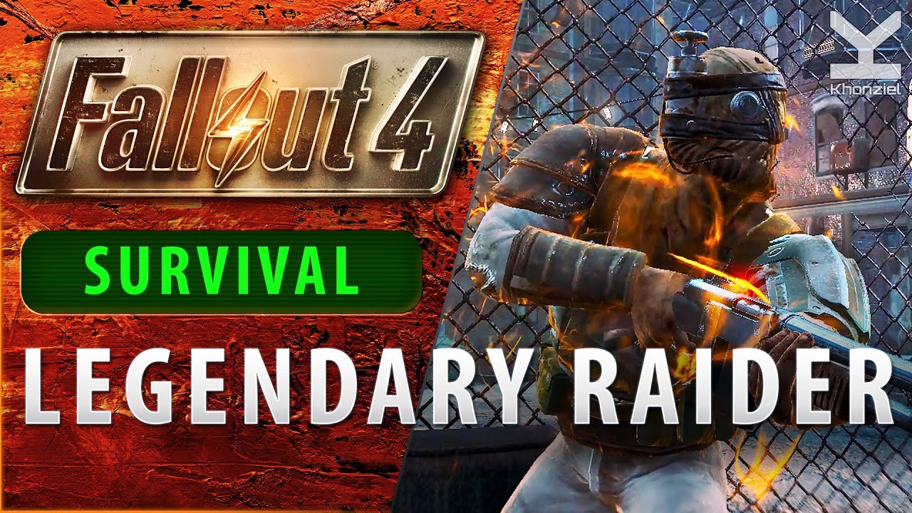 Fallout 4 - Legendary Raider - SURVIVAL - Layton Towers