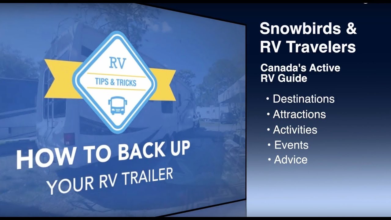 How to Back Up Your Trailer YouTube