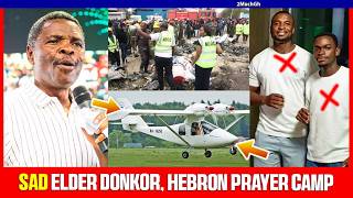 Elder Donkor C0llapsed😭 Two Sons Confirmed Dɛad In Plane Crash At Tema Comm1