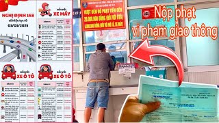 Hướng Dẫn Đóng Phạt Vi Phạm Giao Thông Online Trên App DVC Quốc Gia