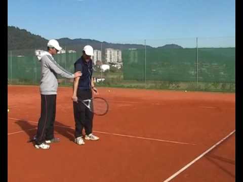 Advanced Tennis Backhand Technique - Step 1: Assessment - YouTube