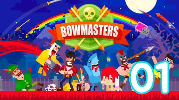 Bowmasters - Gameplay Walkthrough Part 01 (IOS | ANDROID) #bowmaster #radixgamerz #gameplay  #gamerz