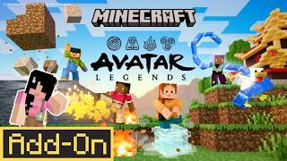 🌊 Avatar Legends! MASTER the Elements! | Minecraft Add-On