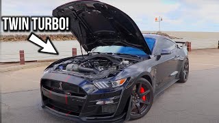 Cammed Twin Turbo GT500 TERRORIZING Florida Streets at 9,000RPM! *Rolling Anti-Lag!*