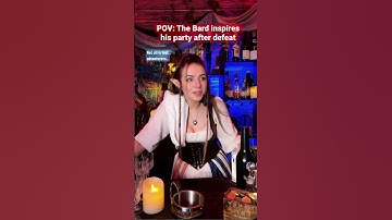 Bardic Inspiration at its finest 🪕✨#dnd #bard #taverncore #elven #dndmemes #barkeeper #tavern