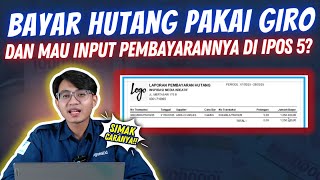 Gampang Banget! Begini Cara Input Pembayaran Hutang via Giro di IPOS 5! #aplikasikasir #hutang screenshot 4
