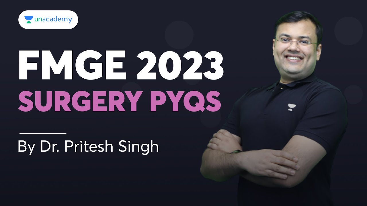 FMGE Previous Year Surgery MCQs | Dr. Pritesh Singh