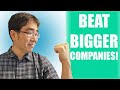 How Entrepreneurs Can Beat Bigger Competitors (Being The Underdog)