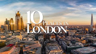 10 Beautiful Places to Visit in London 4K 🏴󠁧󠁢󠁥󠁮󠁧󠁿 | Tower Of London Attractions