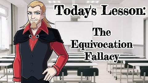 Professor Dark Explains Logical Fallacies: The Equivocation Fallacy