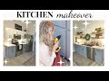 Kitchen Makeover | Painting Kitchen Cabinets | Renter-Friendly Kitchen Ideas