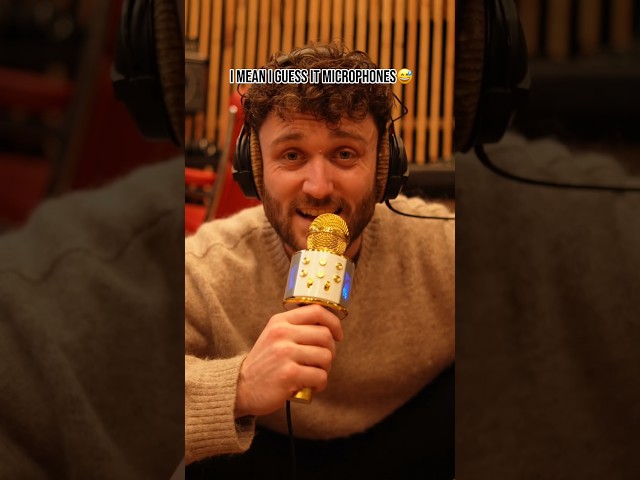 Can you use a karaoke microphone in the studio?