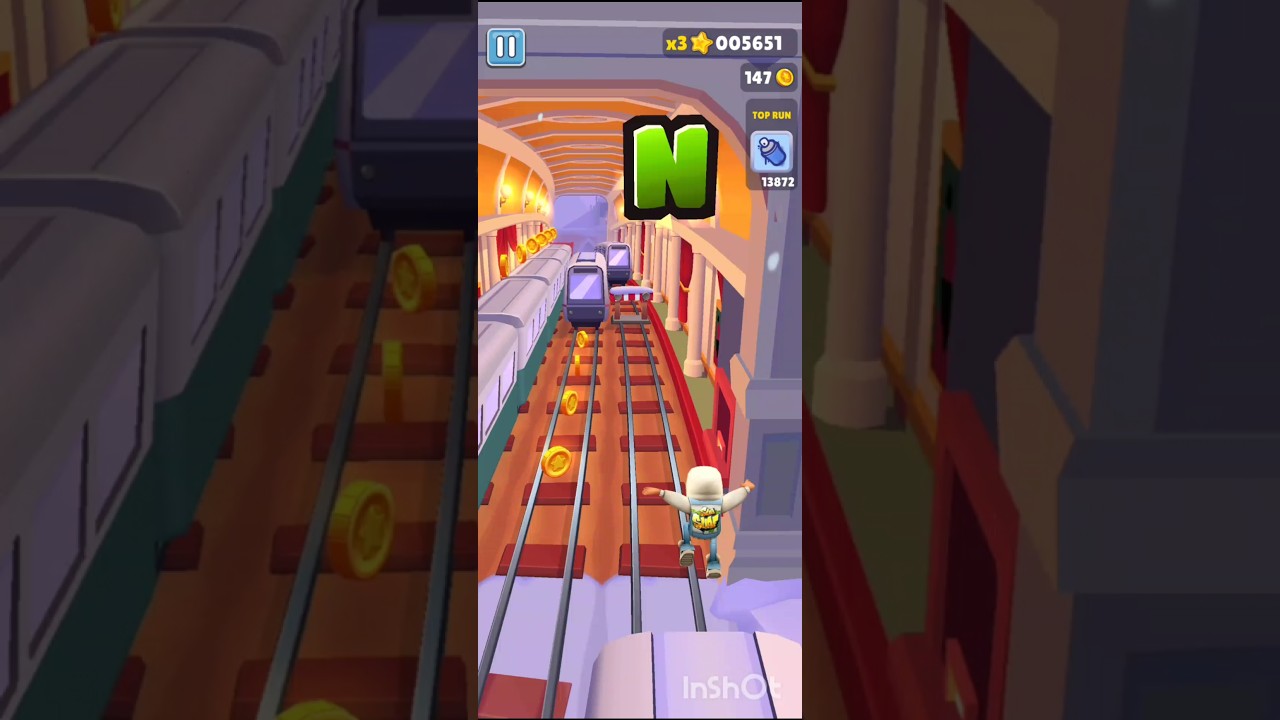💥tried most difficult level of subway surfers 🫢😰🚀 