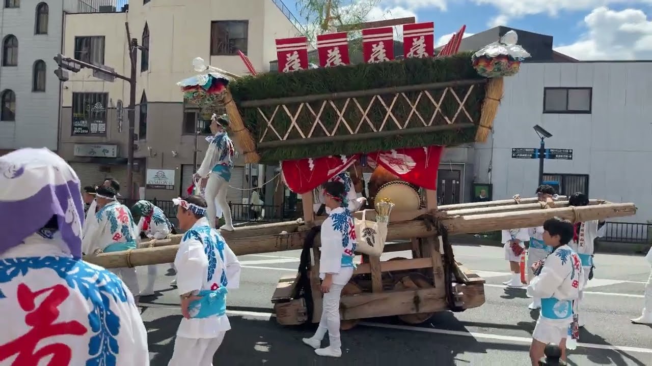 黒崎祇園 笹山笠 藤田西 2024 Kurosaki Gion, festivals, sightseeing