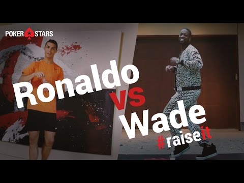 Cristiano Ronaldo vs. Dwyane Wade Water Bottle Challenge #RaiseIt