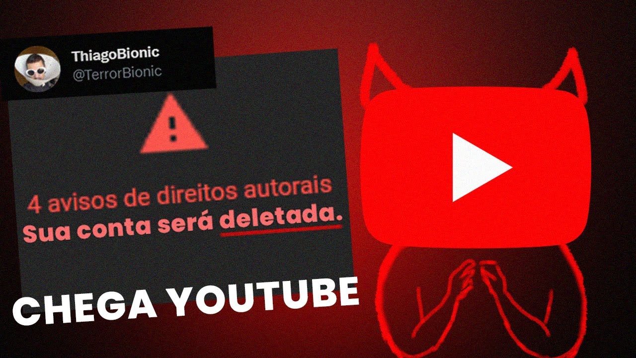 O YOUTUBE ESTA DESTRUINDO CANAIS ANTIGOS #ChegaYoutube