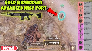 Metro Royale Solo Rush In Misty Port Advance Mode?! | Metro Royale Chapter 12