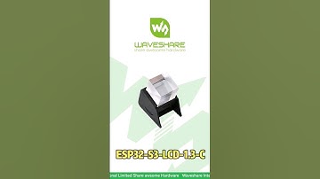 Waveshare ESP32-S3-LCD-1.3-C，Vivid 1.3" 262K color screen，Integrated Wi-Fi and BLE 5#esp32project
