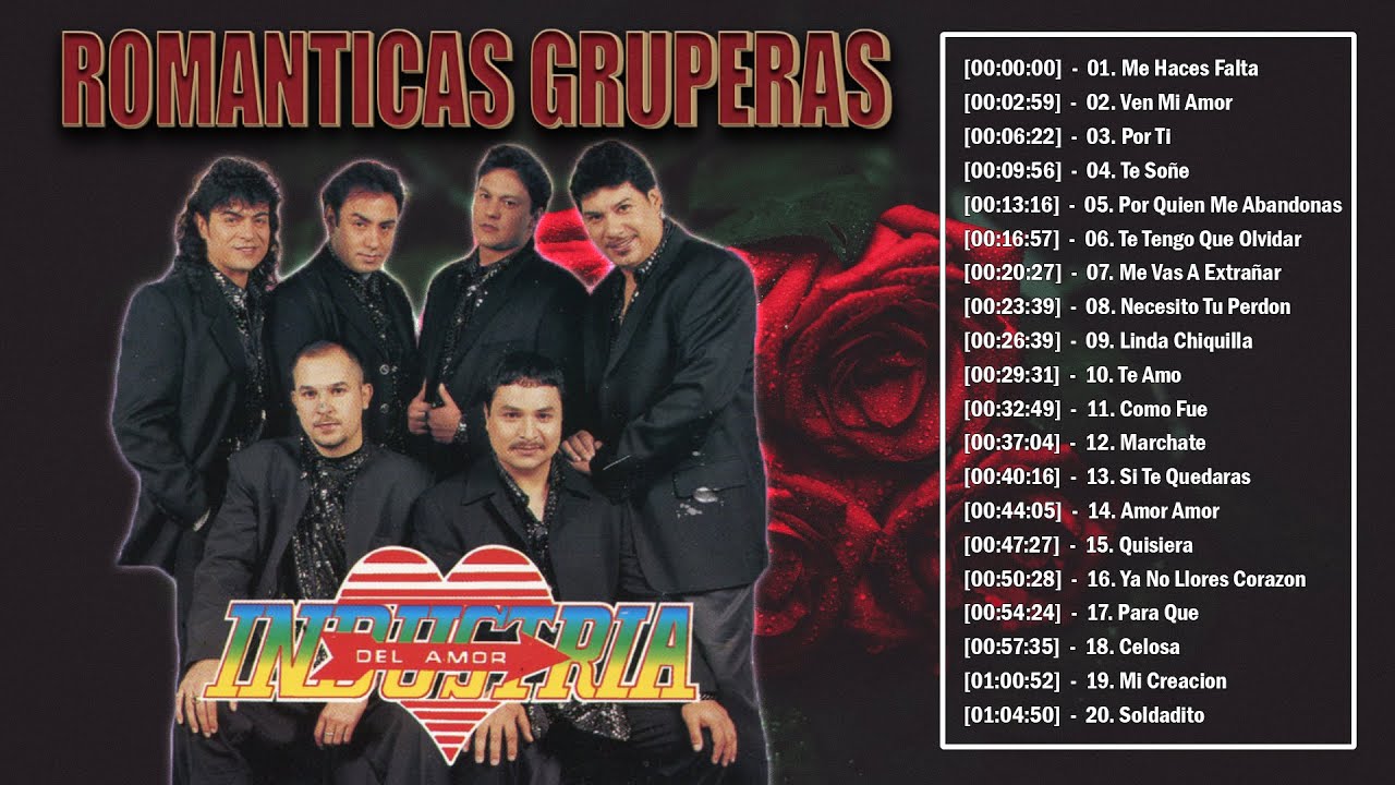 INDUSTRIA DEL AMOR ROMANTICAS MIX INDUSTRIA DEL AMOR GRANDES EXITOS