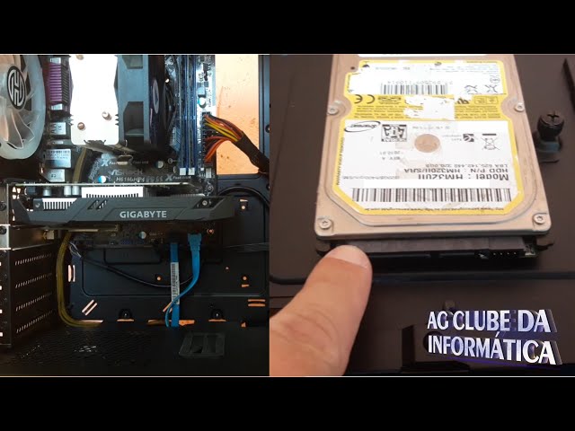 Como Instalar SSD ou HD no PC, Super Fácil - YouTube