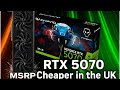 RTX 5070 Graphics Card Gets Cheaper in the UK