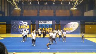 UCA cheer camp santa barbra 2011