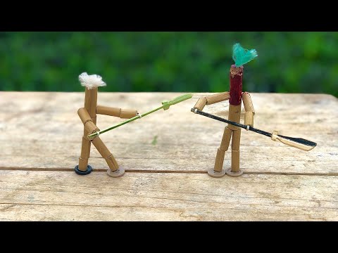 Video Trò chơi tuổi thơ được làm từ tre - youtube