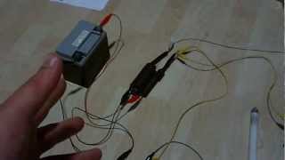 xenon flashing on HV, antenna and Avramenko plug