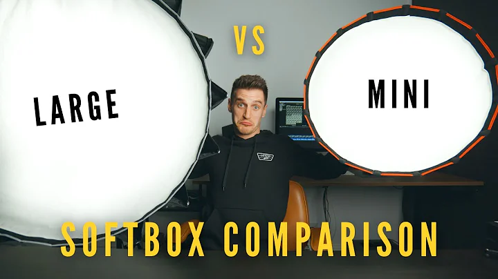 Large Softbox vs Mini Softbox comparison | Is the mini good enough?