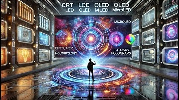 The Evolution of Display Tech: From (Cathode Ray Tube) 📺 to Holograms! 🚀 #technology #display #video