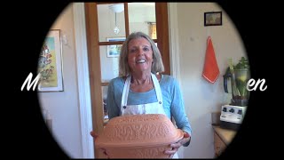 Bread Baking in a Clay Pot (Römertopf)